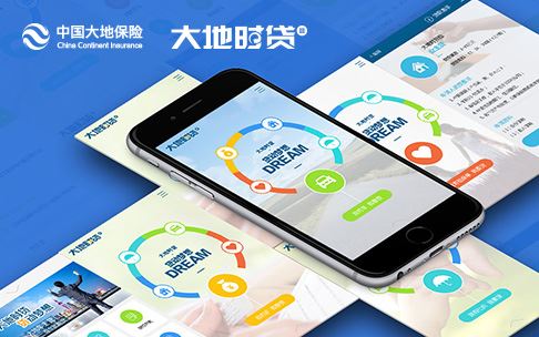 大地时贷官网网站设计与开发-网站制作公司